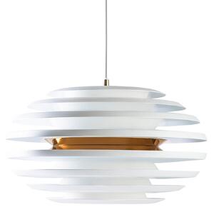 Ellipse Függőlámpa Ø500 Matt White/Brass