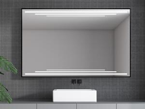 Pola LED fürdőszobai tükör alumínium keretben