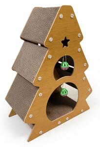 Macskabútor CHRISTMAS TREE 41x56 cm, barna