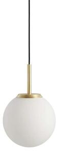 Palla P135 LED függő világítás, opál/sárgaréz, CCT