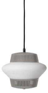 Függőlámpa Warm Nordic, Opal Arch, dimmable, Szürke, Étkező, Fém, Dizájn