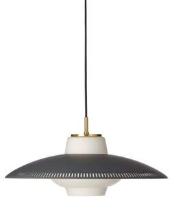 Függőlámpa Warm Nordic, Opal Shade, dimmable, Szürke, Étkező, Fém, Skandináv