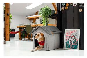 Világosszürke kutya ház 38x38 cm Home M - Rexproduct