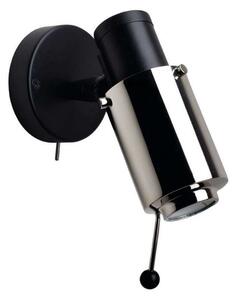 Biny Spot LED w/Kapcsoló & Rod Black/Nickel