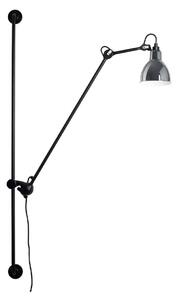 Fali Lámpa Lampe Gras, 214 Round, Fekete, Nappali, Fém, Dizájn