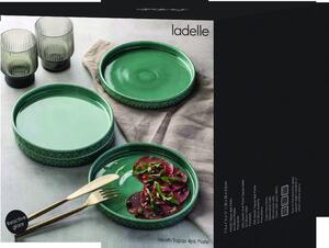 Türkiz porcelán desszertes tányér készlet 4 db-os ø 20 cm Heath Jade – Ladelle