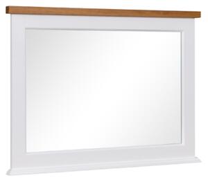 GALINEO tükör, 97,5x73x4,5, fehér/tölgy, GAL P05