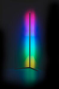 Fekete LED állólámpa (magasság 141 cm) Level – Trio