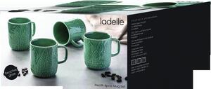Türkiz porcelán bögre szett 4 db-os 400 ml Heath Jade – Ladelle