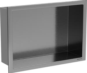 Mexen X-Wall-R fali polc peremmel 30 x 20 cm, Gun grey kefe - 19E0302010