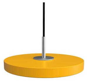 Asteria Függőlámpa Micro Saffron Yellow/Steel Top