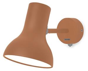 Fali Lámpa Anglepoise, Type 75 Mini, dimmable, Barna / Rozsdabarna, Nappali, Fém, Dizájn