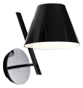 Fali Lámpa Artemide, La Petite, Fekete, Nappali, Fém, Dizájn