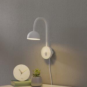Fali Lámpa Northern, Blush, dimmable, Fehér, Hálószoba, Fém, Dizájn