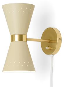 Fali Lámpa Audo Copenhagen, Collector, dimmable, Bézs, Nappali, Fém, Dizájn