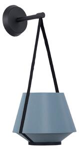 Fali Lámpa Forestier, Carrie XS, dimmable, Kék, Nappali, Szövet / Textília, Dizájn