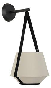 Fali Lámpa Forestier, Carrie XS, dimmable, Zöld, Nappali, Szövet / Textília, Dizájn