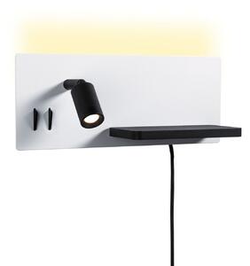 Fali Lámpa Paulmann, Serra, dimmable, Fehér, Hálószoba, Sárgaréz, Modern