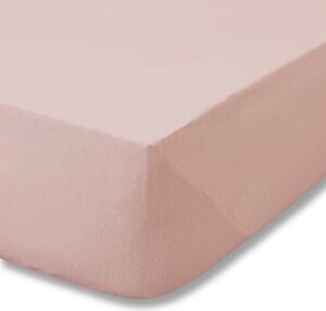 Rózsaszín pamut lepedő 135x190 cm – Catherine Lansfield