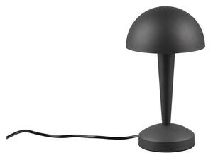 Matt fekete asztali lámpa (magasság 26 cm) Canaria – Trio