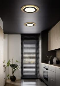 Fekete-aranyszínű LED szabályozható mennyezeti lámpa ø 45 cm Morgan – Trio