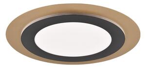 Fekete-aranyszínű LED szabályozható mennyezeti lámpa ø 45 cm Morgan – Trio