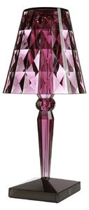 Kültéri Lámpa Kartell, Big Battery, dimmable, Lila, Nappali, Műanyag, Dizájn