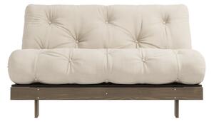 Bézses krémszínű kinyitható kanapé 140 cm Roots – Karup Design