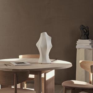 Asztali lámpa ferm LIVING, Dea, Fehér, Nappali, Fém, Dizájn