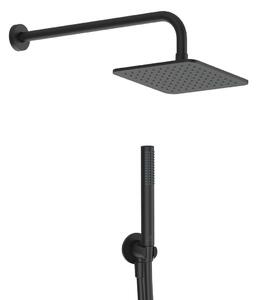 Ideal Standard Idealrain - Zuhanyszett csaptelep nélkül, 20x20 cm, matt fekete BD781XG