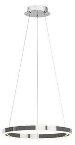 Függőlámpa Lucande, Lyani, dimmable, Fémes, Nappali, Fém, Modern