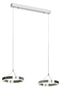 Függőlámpa Lucande, Lyani, dimmable, Fémes, Nappali, Fém, Modern