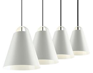 Függőlámpa Louis Poulsen, Above, dimmable, Fehér, Nappali, Fém, Dizájn