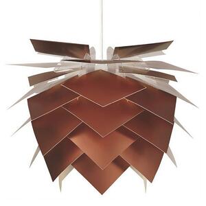Függőlámpa Dyberg Larsen, Illumin Copper Look, dimmable, Réz, Nappali, Műanyag, Dizájn