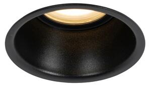 Okos süllyesztett spotlámpa fekete IP44, Wifi GU10 50mm-es - Dept