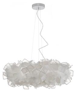 Függőlámpa Slamp, Clizia, dimmable, Fehér, Nappali, Műanyag, Dizájn