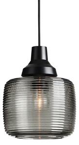 Függőlámpa DESIGN BY US, New Wave Stripe, dimmable, Szürke, Nappali, Alumínium, Dizájn