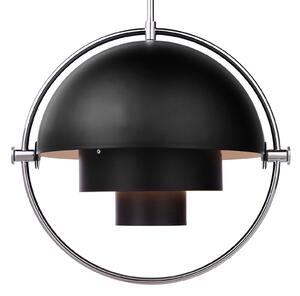 Függőlámpa GUBI, Multi-Lite, dimmable, Fekete, Nappali, Fém, Dizájn