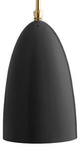 Függőlámpa GUBI, Gräshoppa, dimmable, Fekete, Nappali, Fém, Dizájn