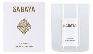Sabaya Szója gyertya Fekete ochidea, 175 g
