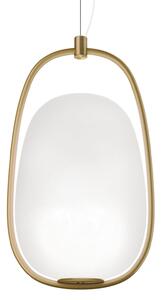Függőlámpa kdln, Lannà, dimmable, Arany / Sárgaréz, Nappali, Üveg, Dizájn