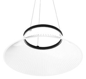 Függőlámpa Martinelli Luce, Plissé, Átlátszó, Nappali, Műanyag, Dizájn