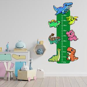 PIPPER. Textil falmatrica "Gyermek mérő - Dinoszauruszok"