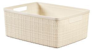 Curver Jute M doboz 12L bézs