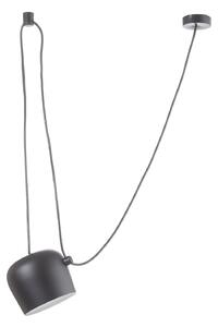Függőlámpa FLOS, AIM Small, dimmable, Fekete, Nappali, Fém, Dizájn