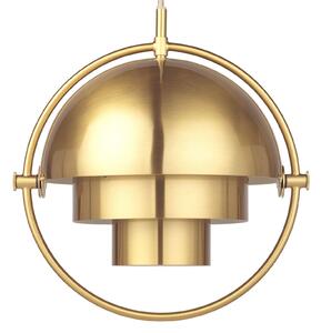 Függőlámpa GUBI, Multi-Lite, dimmable, Arany / Sárgaréz, Nappali, Fém, Dizájn