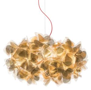 Függőlámpa Slamp, Clizia Mama Non Mama, dimmable, Arany / Sárgaréz, Nappali, Műanyag, Dizájn