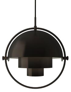Függőlámpa GUBI, Multi-Lite, dimmable, Fekete, Nappali, Fém, Dizájn