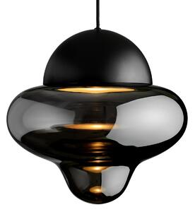Függőlámpa DESIGN BY US, Nutty XL, dimmable, Szürke, Nappali, Üveg, Dizájn