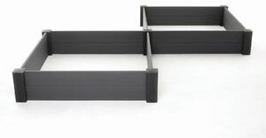 Keter Vista Modular Garden Bed magaságyás, kettős csomagolás, szürke